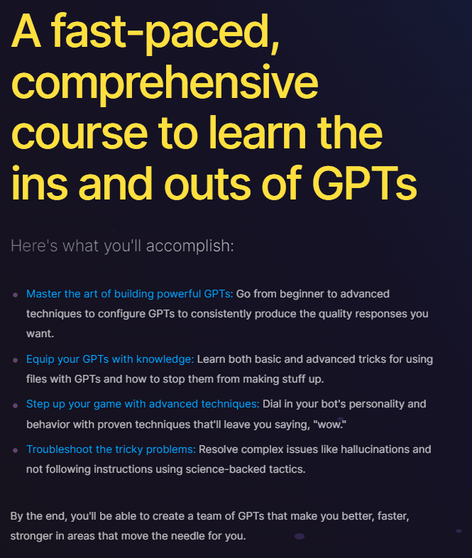Rob Lennon – Build Powerful GPTs Course Download 2023