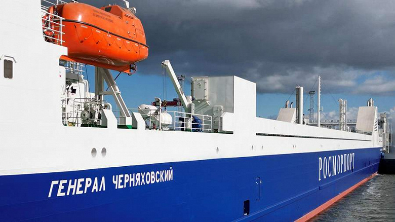 В России взялся работу начальный морской беспилотный паром
