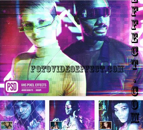 Vhs Pixel Photo Effects - EJ9HWBV