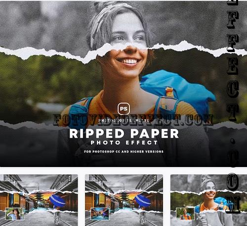 Ripped Paper Effect - JYA8EU8