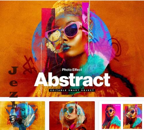 Abstract Photo Effect Template - H345JG2