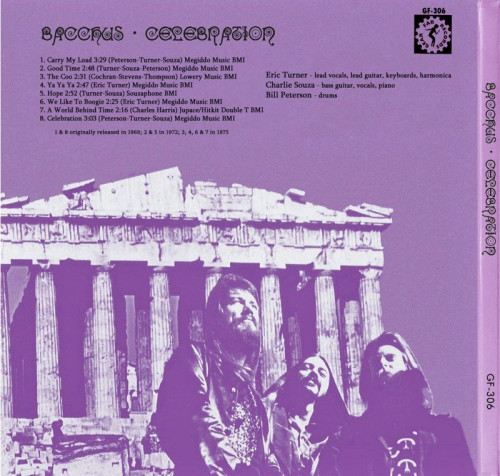 Bacchus - Celebration (1969-75)(2023)  Lossless