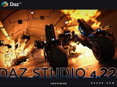DAZ Studio Professional 4.22.0.15 + Portable