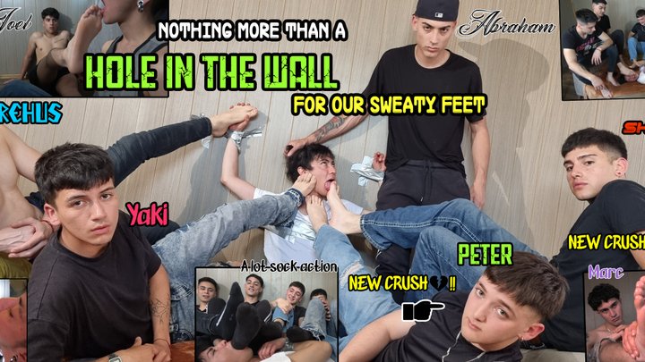 Str8crushfeet – Just a Hole in the Wall for Our Sweaty Feet