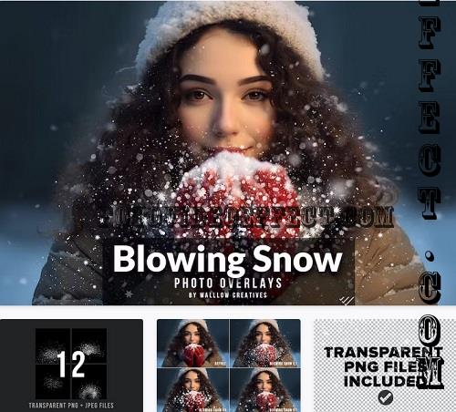 12 Realistic blowing snow overlays - SFQ8RLP