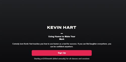 MasterClass – Using Humor to Make Your Mark with Kevin Hart