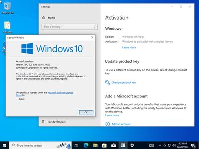 Windows 10 22H2 build 19045.3803 AIO 16in1 With Office 2021 Pro Plus Multilingual Preactivated December 2023 (x64) 