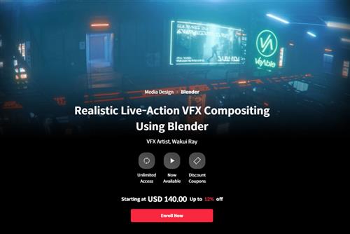 Realistic Live–Action VFX Compositing Using Blender by Wakui Rey [ ENGLISH SUB ]