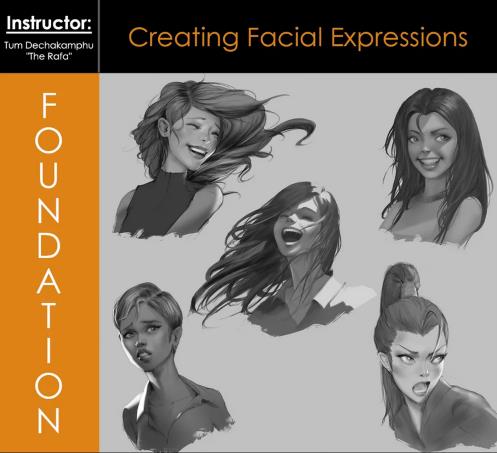 Foundation Patreon – Creating Facial Expressions with Tum Dechakamphu