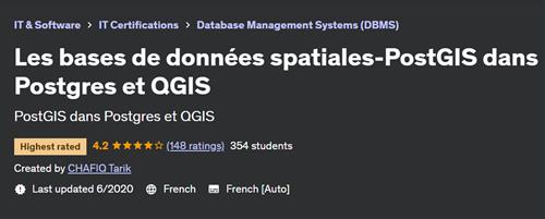 Les bases de données spatiales–PostGIS dans Postgres et QGIS