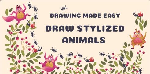 Drawing Made Easy – Draw Stylized Animals