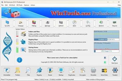 WinTools.one Home / Professional 24.0 Multilingual