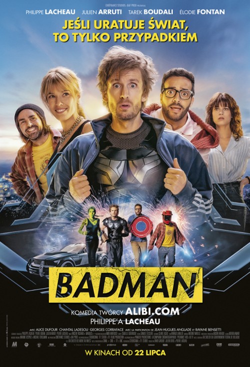 Badman / Superwho / Super-héros malgré lui (2022) MULTi.1080p.BluRay.x264-DSiTE / Lektor Napisy PL