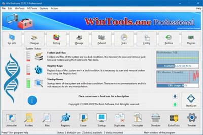 WinTools.one Home / Professional 24.0  Multilingual