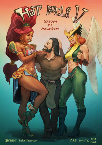 Bonete - Hot Duels V Urbosa vs Hawkgirl Porn Comic