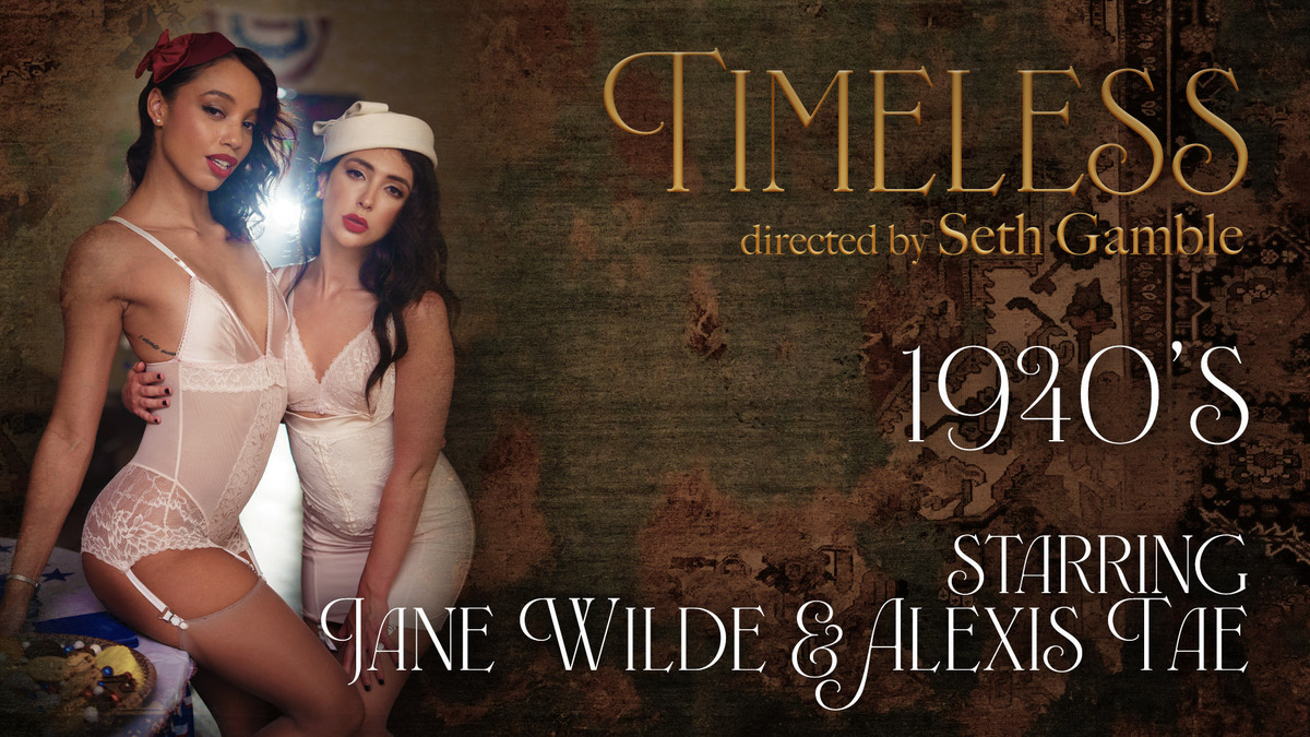 [Wicked.com] Jane Wilde & Alexis Tae - Timeless 1940S (22.12.2023) [2023 г., Threesome, Young, Gonzo, Hardcore, All Sex, 1080p]