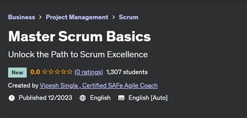 Master Scrum Basics (2023)