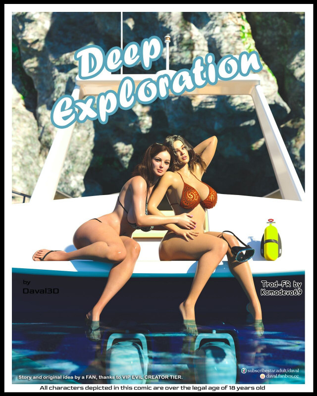 Daval3D - Deep Exploration [French] 3D Porn Comic