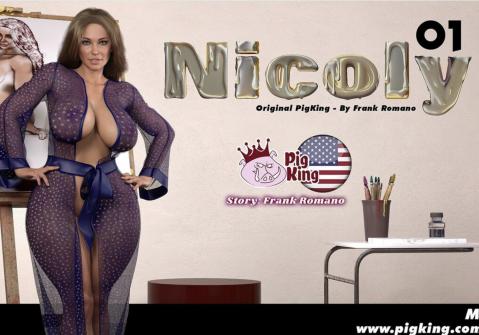 Pigking - Nicoly épisode 1 3D Porn Comic