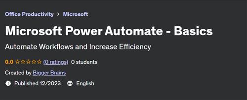 Microsoft Power Automate – Basics