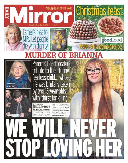 Daily Mirror [2023 12 21]