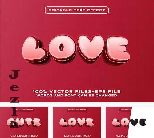 Love Editable Text Effect - 6T54KTD