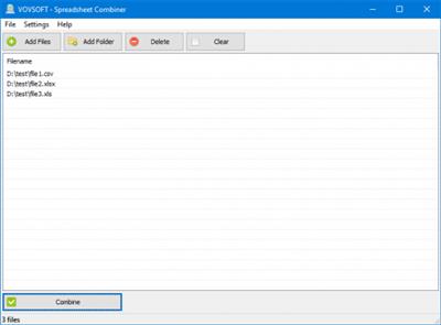 VovSoft Spreadsheet Combiner  1.0 Bb8f16183f8bf15761be1d0dfb0e9700