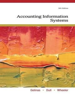 Accounting Information Systems, 9th Edition
