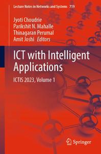 ICT with Intelligent Applications ICTIS 2023, Volume 1