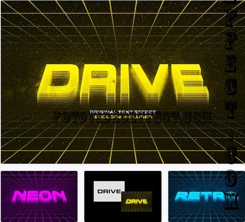 Retro Arcade Text Effect - 91874140