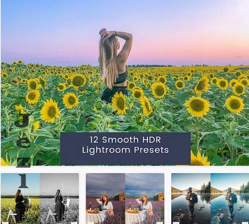 12 Smooth HDR Lightroom Presets - LA2KAC4