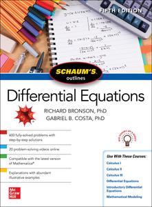 Schaum’s Outline of Differential Equations, Fifth Edition