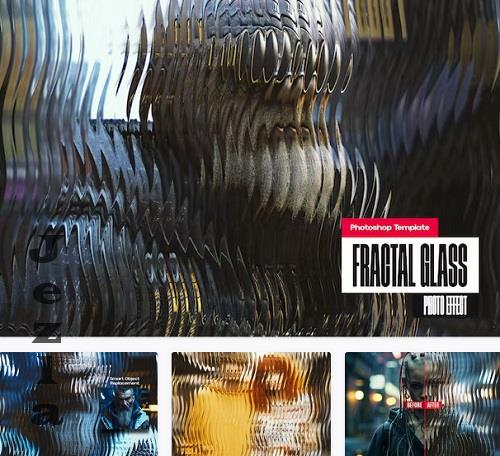 Fractal Glass Photo Effect - D9L6TKL
