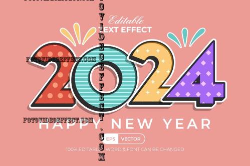 2024 Text Effect Fun Style - 91872532