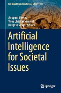 Artificial Intelligence for Societal Issues