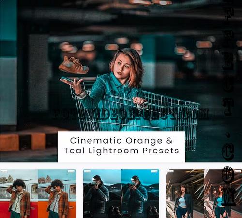 Cinematic Orange & Teal Lightroom Presets - Y23RU2C