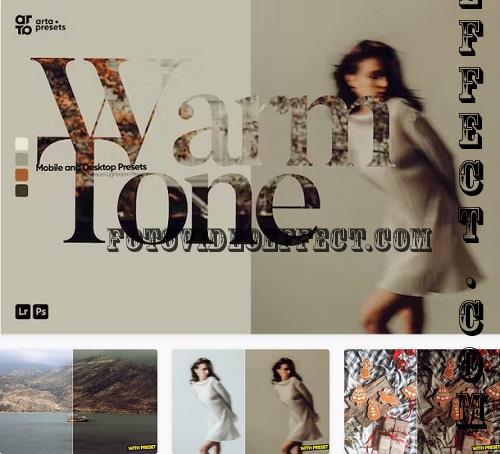 ARTA - Warm Tone Presets for Lightroom - 7XGRG2P