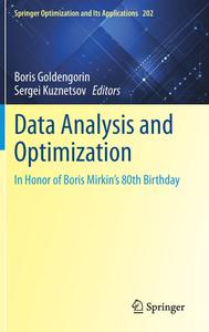 Data Analysis and Optimization