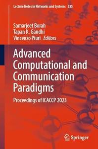 Advanced Computational and Communication Paradigms