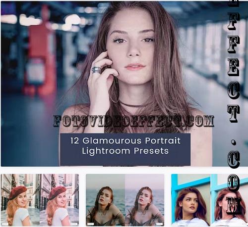 12 Glamourous Portrait Lightroom Presets - 9Q9P3DB