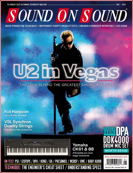 Sound on Sound (US) - Vol  39 Issue 03 [Jan 2024] (TruePDF)