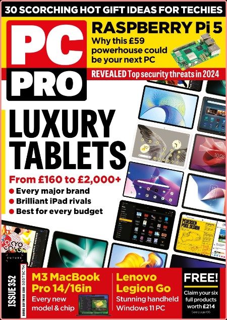 PC Pro - Issue 352 [Jan 2024] (TruePDF)