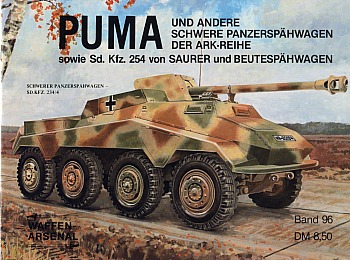 Puma und andere schwere Panzerspahwagen der ARK-Reihe, SdKfz 254, Beutespahwagen