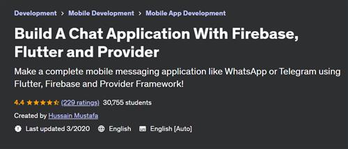 Build A Chat Application With Firebase, Flutter and Provider