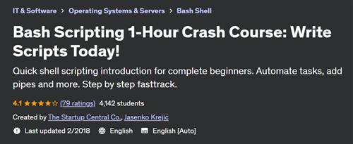 Bash Scripting 1–Hour Crash Course – Write Scripts Today!