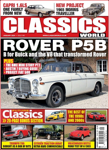 Classics World - Issue 340 [Jan 2024] (TruePDF)