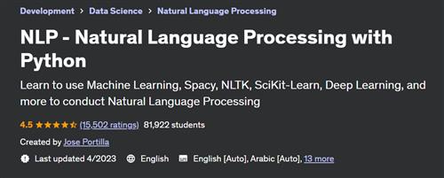 NLP – Natural Language Processing with Python