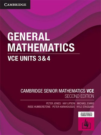 General Mathematics VCE Units 3&4, 2nd Edition