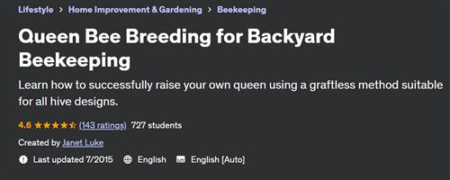 Queen Bee Breeding for Backyard Beekeeping