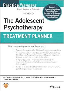 The Adolescent Psychotherapy Treatment Planner (PracticePlanners), 6th Edition
